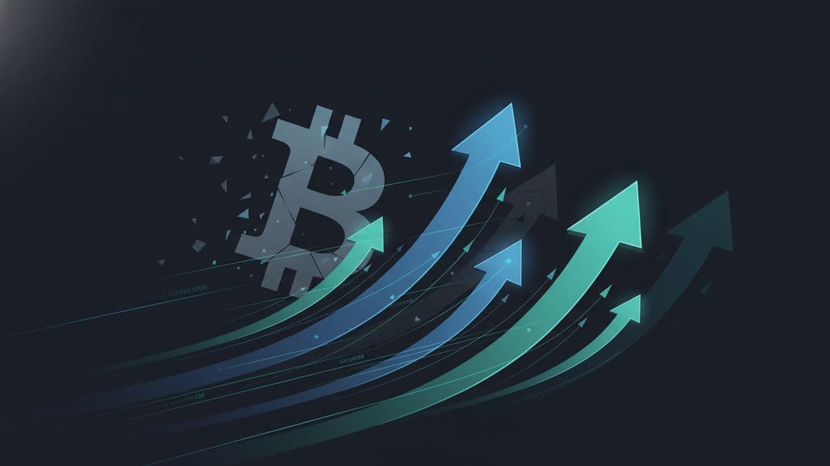 Gráfico de Bitcoin y altcoins