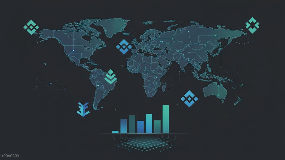 Gráfico de usuarios de Binance