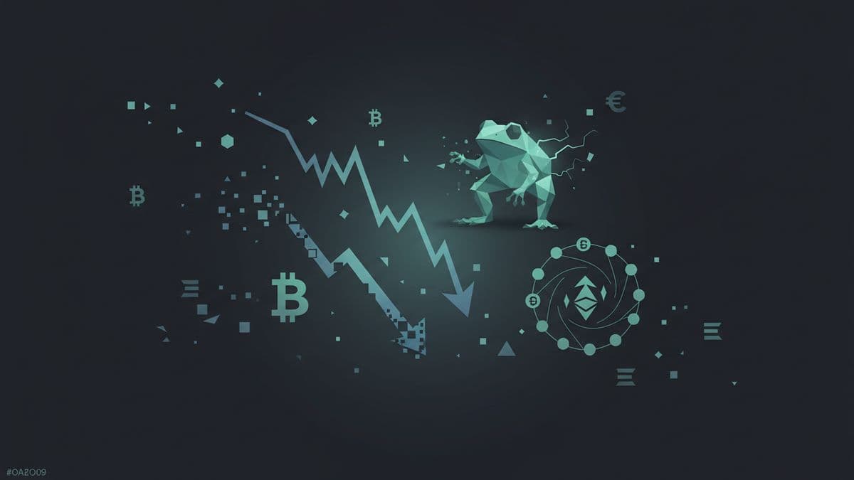 Gráfico Bitcoin caída 47%
