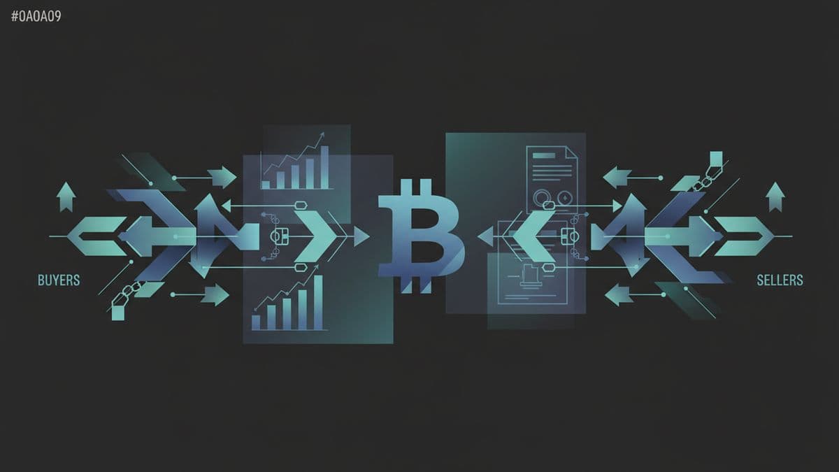 Gráfico de consolidación de Bitcoin