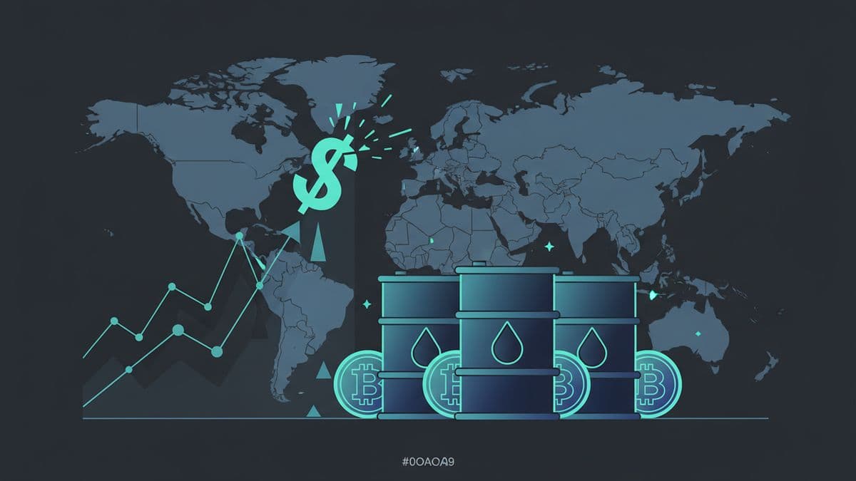Gráfico Bitcoin petróleo
