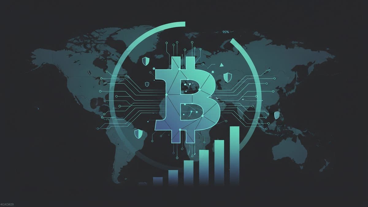 Minero Bitcoin 95% minado