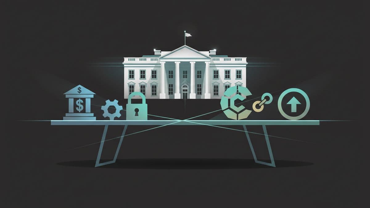 Reunión Casa Blanca stablecoins