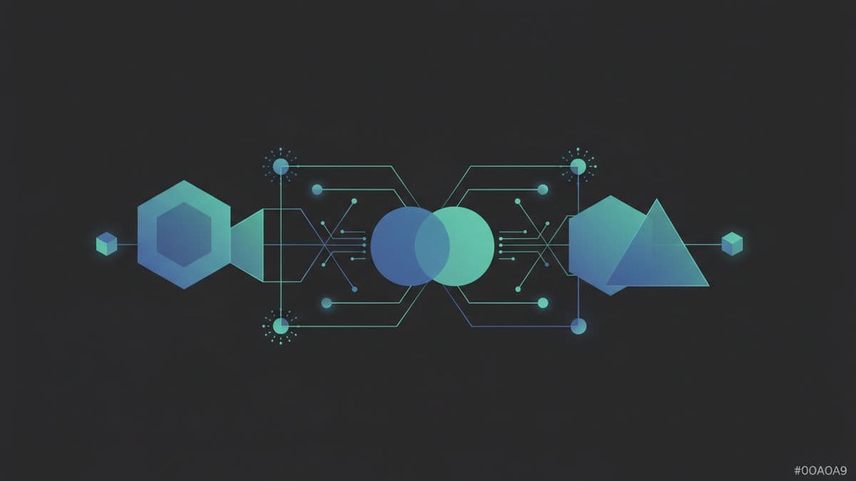 Logotipo Mastercard y blockchain