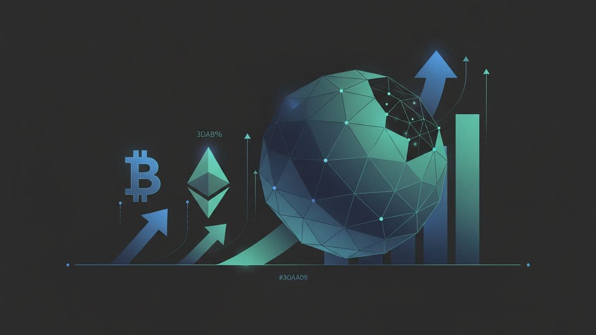 Gráfico de capitalización mercado cripto