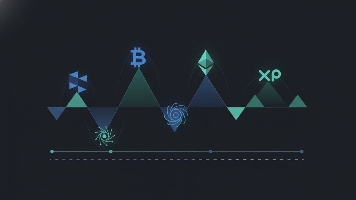 Gráfico de precios de criptomonedas